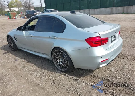 2017 BMW M3 z USA, uszkodzony, nr VIN WBS8M9C55H5G84685